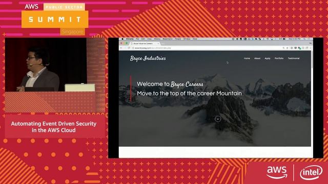 Automating Event Driven Security in the AWS Cloud смотреть онлайн
