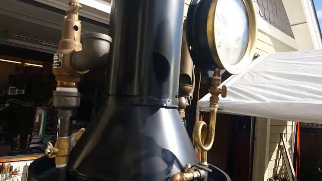 Steam Engine Boiler Hand Pump Whistle Gauge Off Grid Live Steam Engine смотреть онлайн