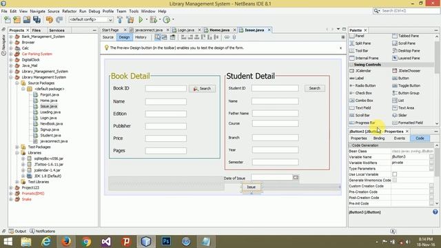 7.Library Management System - Issue Book Part 1 смотреть онлайн
