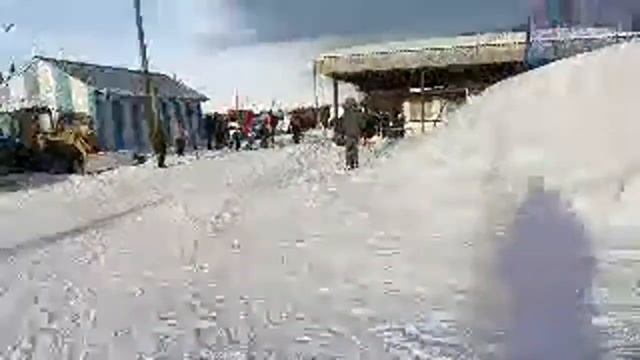 Горные лыжи. ГЛК Ежовая 15 Января 2023 Трасса - Туристическая