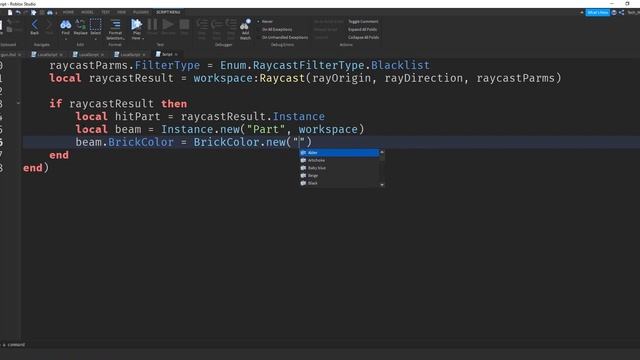 How to Make a Laser Gun - Roblox Studio Tutorial смотреть онлайн