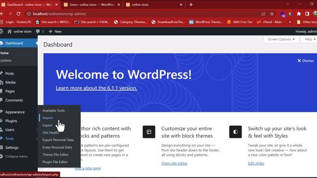 WordPress Dashboard Overview | Theme Installation | WordPress Complete Website setup | Urdu / Hindi смотреть онлайн