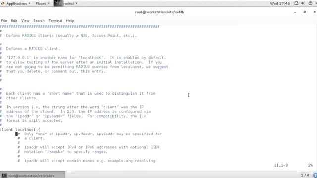 117 - 13.1 Configuring Freeradius To Authenticate Network Nodes смотреть онлайн