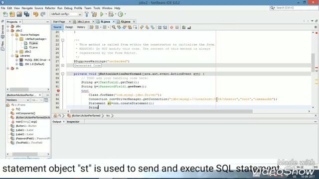 HOW TO CONNECT MYSQL DATABASE IN JAVA USING NETBEANS 8.2 JAVA TUTORIALS FOR BEGINNERS смотреть онлайн