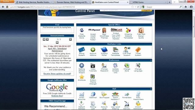 Website Design with PHP & MYSQL - 009 - Interface - Using A Hosting Service смотреть онлайн