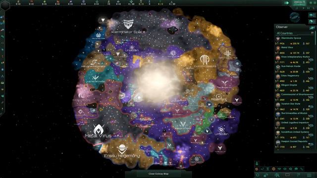 Stellaris Timelapse v.3.1.0. using Vanilla AI смотреть онлайн