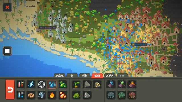 Последствия - эльфы едят друг друга ! ( Super Worldbox ) смотреть онлайн