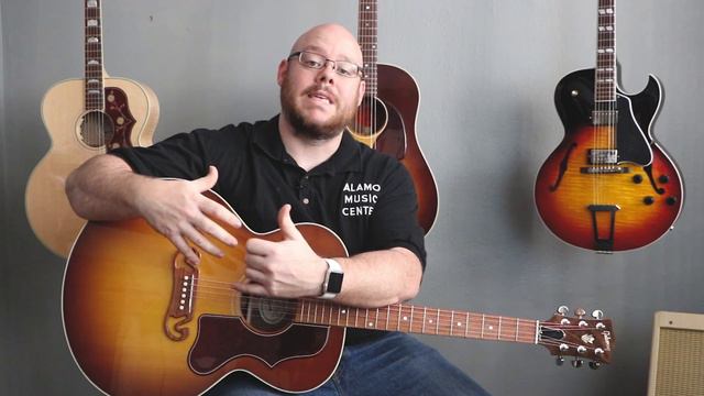 Gibson SJ-100 Demo & Review смотреть онлайн