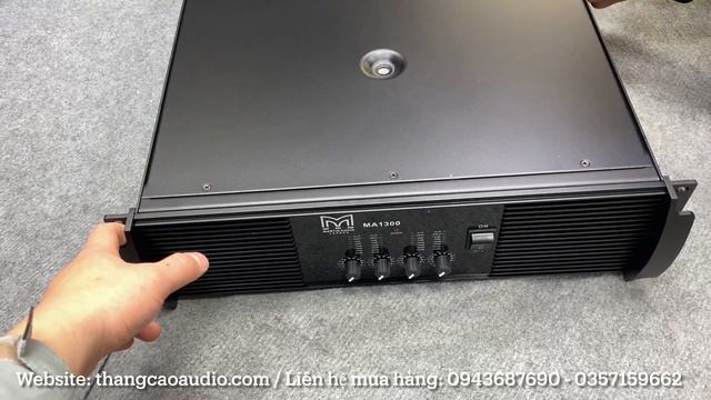 Quá Đỉnh: Đẩy 4 kênh 1300w/1 kênh - Martin MA1300: 10tr500 - Nội Thất Cực Chất смотреть онлайн