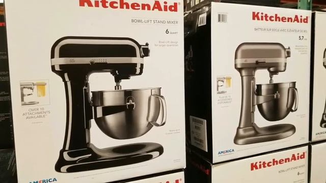 Costco! KitchenAid 6qt Bowl Lift Mixer! $249!!! $150 OFF!!! смотреть онлайн