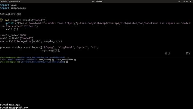 How to use vosk to do offline speech recognition with python смотреть онлайн