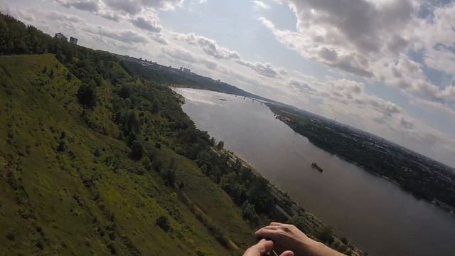 Первый полёт на параплане 26.08.2017 смотреть онлайн