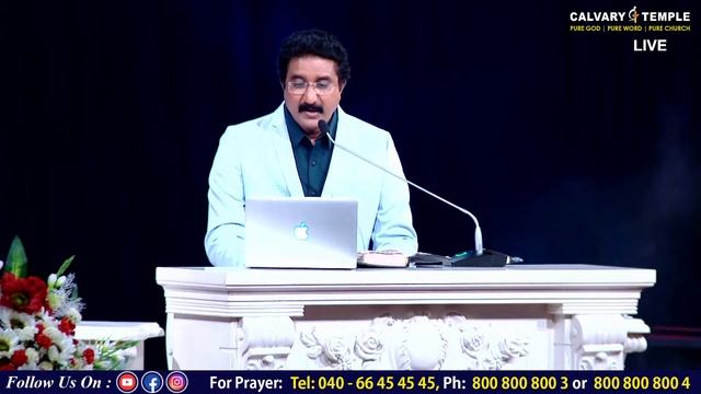 #sundayservice English - 4 | 03_Dec_23 | Christian Message Live #drsatishkumar #calvarytempleliv смотреть онлайн