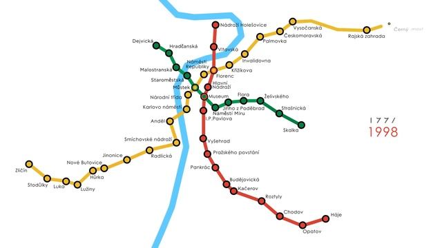 Пражское метро. История развития I Prague metro history I Pražské Metro. Historie vývoje смотреть онлайн