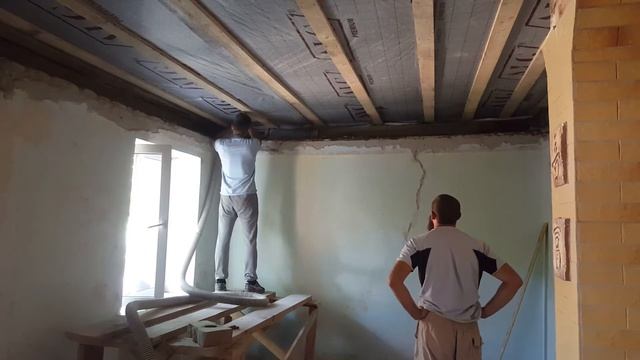 Утепление межэтажного перекрытия