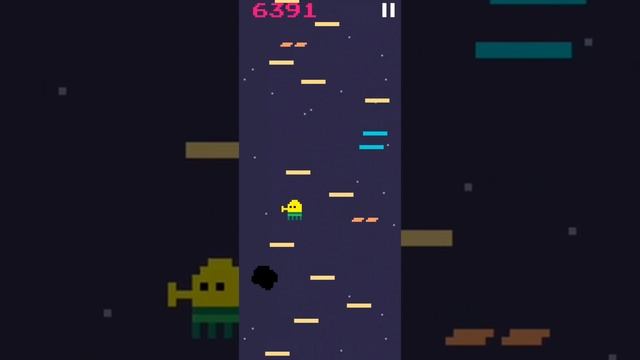 Нас Похитили Инопланетные Монстры в Космос ► Doodle Jump смотреть онлайн