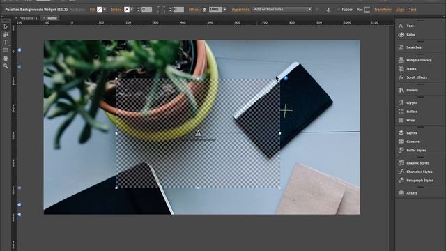 Parallax Backgrounds Widget in Adobe Muse | MuseThemes.com смотреть онлайн