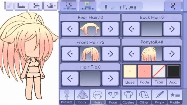 Прически для ДевАчек:3. Gacha life смотреть онлайн