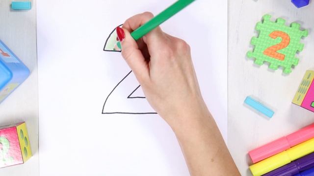 Цифра 2. Вивчаємо цифру два, розвиваюче відео. Вчимо цифри смотреть онлайн