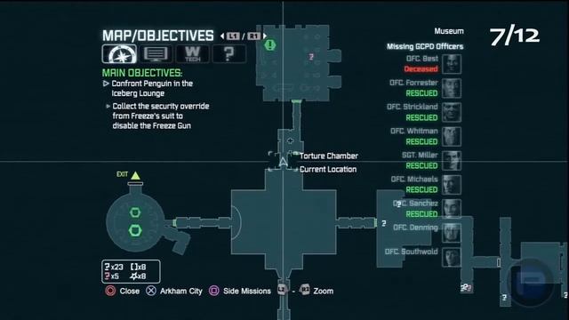 Batman Arkham City ~ Museum Penguin Statues ~ Riddler Challenge Locations смотреть онлайн