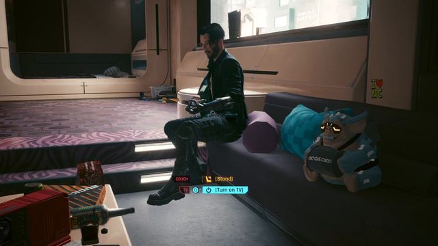 Cyberpunk 2077 Secret Iguana Pet and Johnny Silverhad Guitar Interaction ✌️ смотреть онлайн