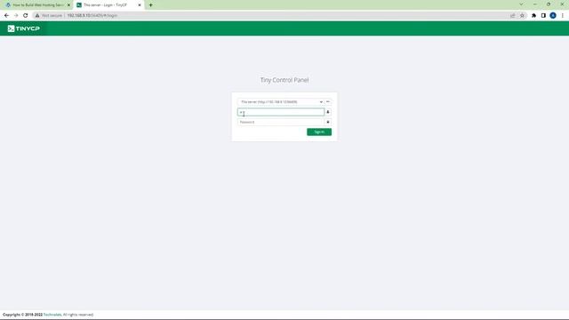 How to Build Web Hosting Server from TinyCP at home - Free cPanel Alternative смотреть онлайн