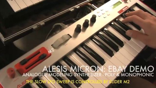 Alesis Micron Synthesizer Demo (for eBay purposes) смотреть онлайн