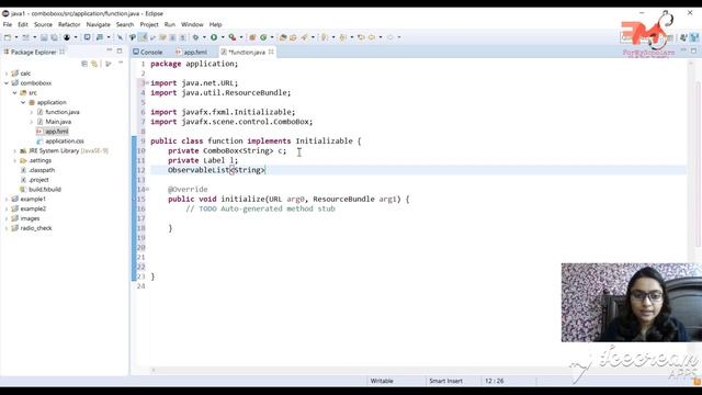 #7 ComboBox in JavaFx | Desktop Application | JavaFx GUI | Hindi смотреть онлайн