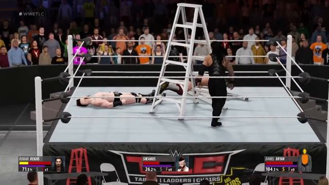 WWE 2K16 - что Брайн делает с лестницей???0_о смотреть онлайн