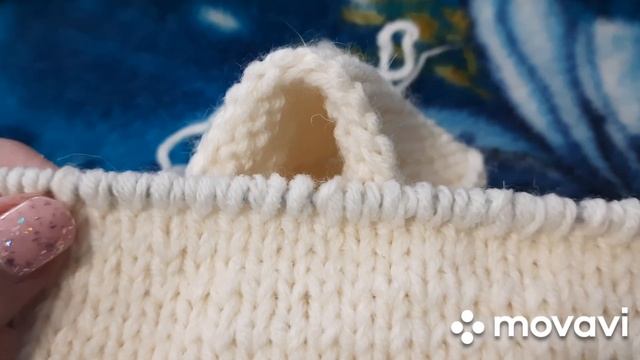 МК//следочки на двух спицах//для начинающих и не только... смотреть онлайн