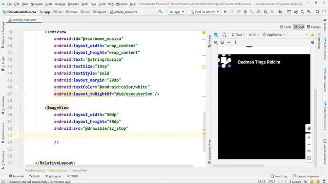 Executando sons utilizando a classe MediaPlayer - Tutorial no Android Studio смотреть онлайн