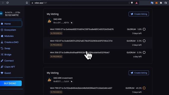 Инициативы на XDAO. Как различать голосования DAO ARK и ARK Investment? смотреть онлайн