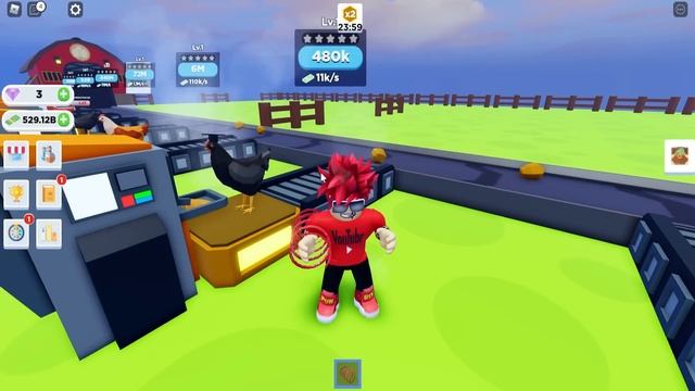 ПОСТРОИЛ САМУЮ ДОРОГУЮ ФЕРМУ В МИРЕ И ЗАРАБОТАЛ 999.999.999 В FARM FACTORY TYCOON ROBLOX смотреть онлайн