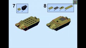 Мини танк ИС-7 из Лего