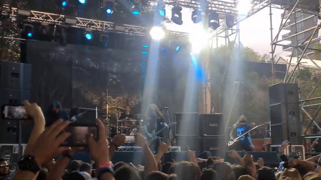 Soulfly live @ 2022 Good Things Brisbane Australia. Max Cavalera, Dino Cazares, Zyon Cavalera смотреть онлайн