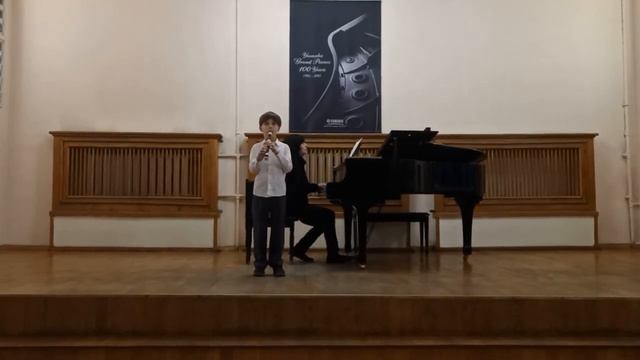 С Рахманинов 'Вокализ'. Марк Гарькавенко (ХДМЛ) | Classic music flute смотреть онлайн