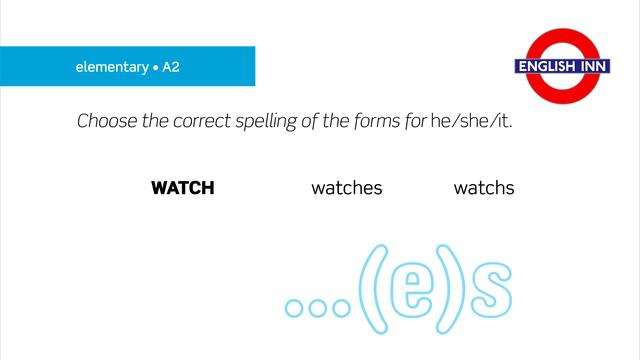 English in 3 minutes (Elementary / A2) - Grammar: Present Simple 2 смотреть онлайн