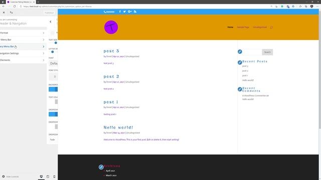 How To Change Secondary Menu Background Color Divi Theme WordPress Website смотреть онлайн