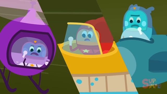 Atomic Avocado Toast | The Bumble Nums | Cartoon For Kids смотреть онлайн