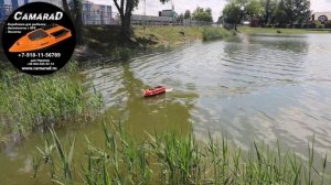 Дальномер, глубиномер, смотрим загрузку бункеров на прикормочных корабликах CamaraD speed v3 и mono