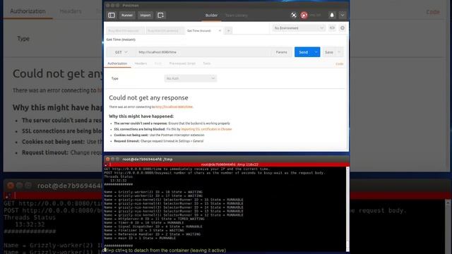 Inspecting thread status during run-time (Java) смотреть онлайн