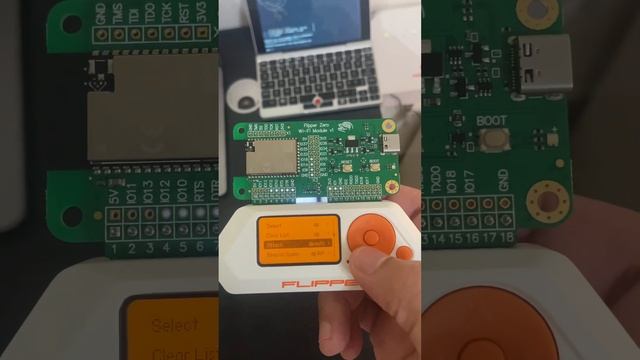 Flipper zero demo: wifi deauth attack using marauder esp32 смотреть онлайн