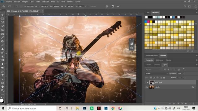 ✅ Como hacer doble exposición en photoshop - 3 Simples pasos смотреть онлайн