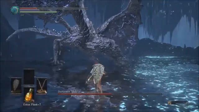 Dark Souls 3 Darkeater Midir Sellsword Twinblades! смотреть онлайн