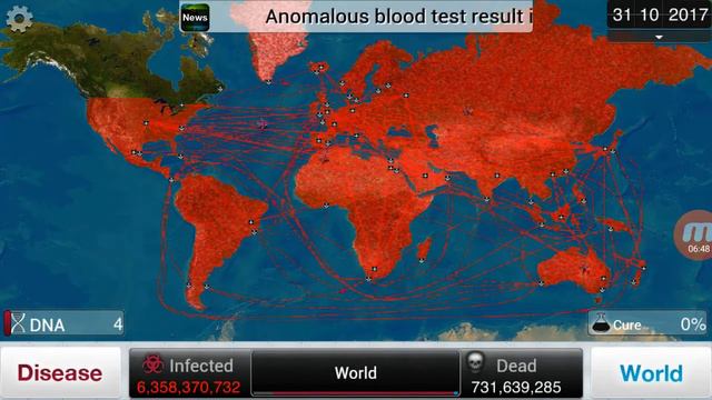 FIRST VIDEO!! Plague Inc. Evolved Hacked Game play #1 смотреть онлайн