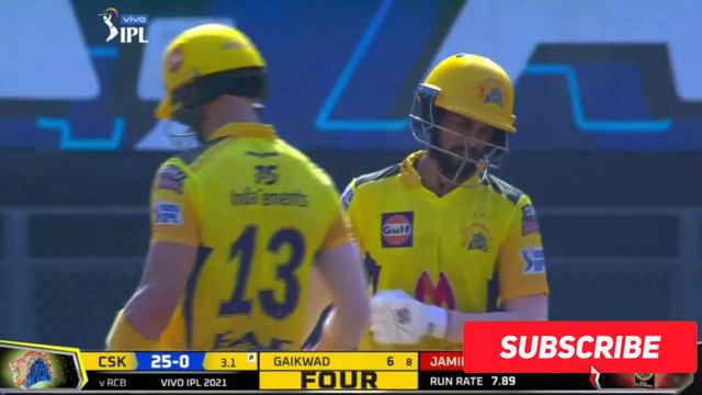 faf du plesis 50 runs in 41 balls | csk vs rcb смотреть онлайн
