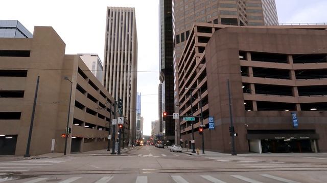 DRIVING DENVER DOWNTOWN /downtown Denver Colorado USA / Driving Tour