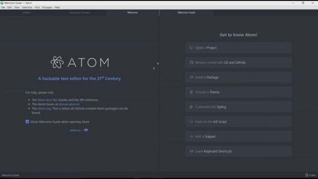 Tutorial Programando em Python com Atom смотреть онлайн