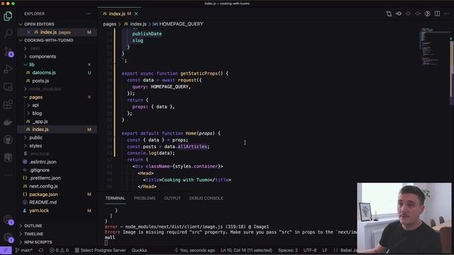 Next.js + Headless CMS + GraphQL - Next.js tutorial for beginners (part 2) смотреть онлайн