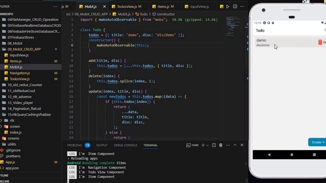 MobX component rendering testing || Beauty of mobX Javascript state management library смотреть онлайн